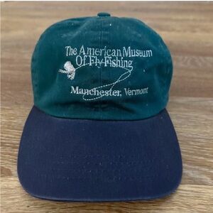 American Museum of Fly Fishing Green and Blue Hat